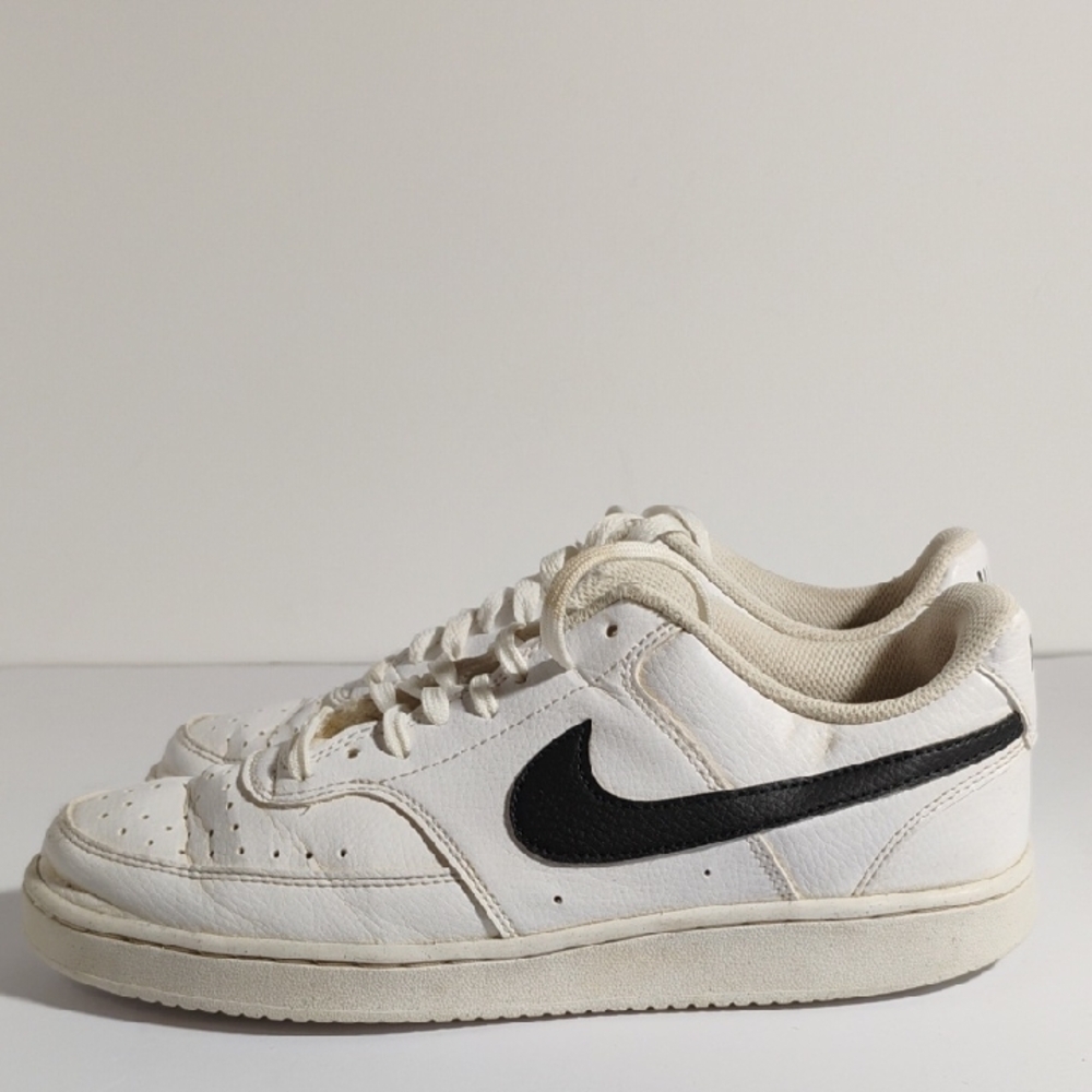 Nike Court Vision Low Next Nature Men's Size 8.5 White Athletic Shoes DH298-101